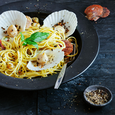 Black Pepper Linguine Pasta